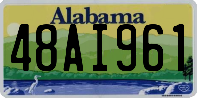AL license plate 48AI961