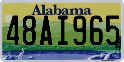 AL license plate 48AI965