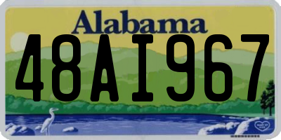 AL license plate 48AI967