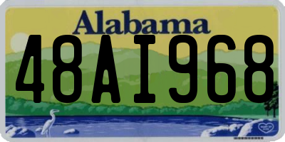 AL license plate 48AI968