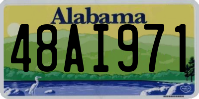 AL license plate 48AI971