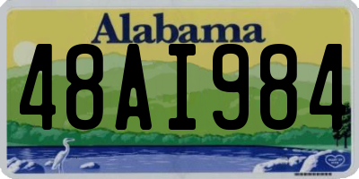AL license plate 48AI984