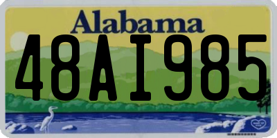 AL license plate 48AI985