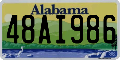 AL license plate 48AI986