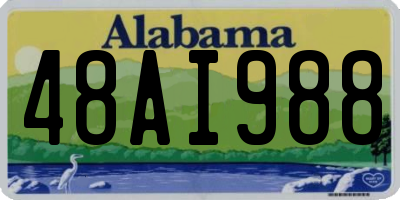 AL license plate 48AI988