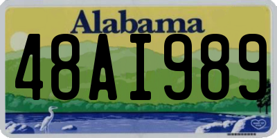 AL license plate 48AI989