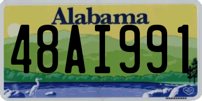 AL license plate 48AI991