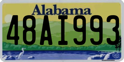 AL license plate 48AI993