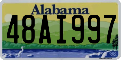 AL license plate 48AI997