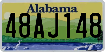 AL license plate 48AJ148