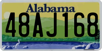 AL license plate 48AJ168