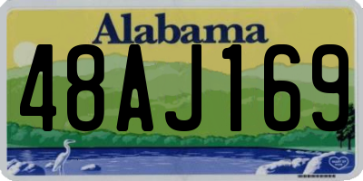 AL license plate 48AJ169