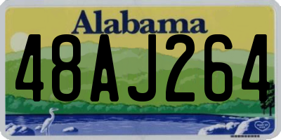 AL license plate 48AJ264
