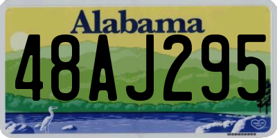 AL license plate 48AJ295