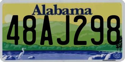 AL license plate 48AJ298