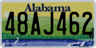AL license plate 48AJ462