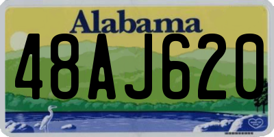 AL license plate 48AJ620
