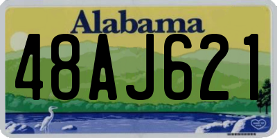 AL license plate 48AJ621