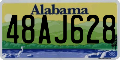 AL license plate 48AJ628