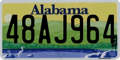 AL license plate 48AJ964