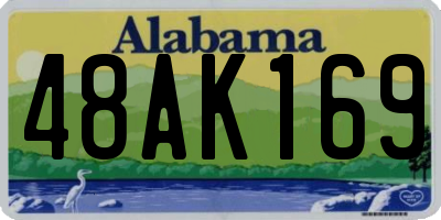 AL license plate 48AK169