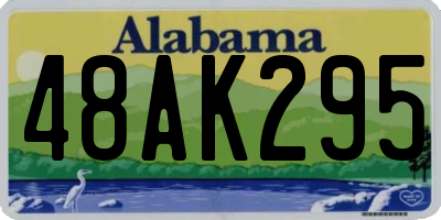 AL license plate 48AK295