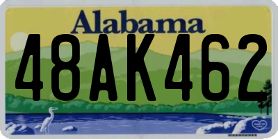 AL license plate 48AK462