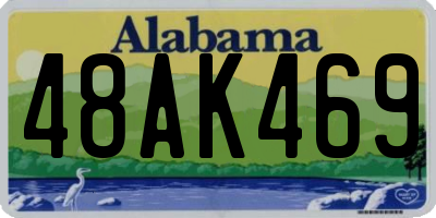 AL license plate 48AK469