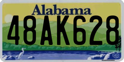 AL license plate 48AK628