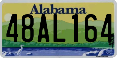 AL license plate 48AL164