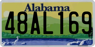 AL license plate 48AL169
