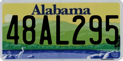 AL license plate 48AL295