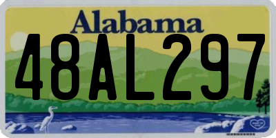 AL license plate 48AL297