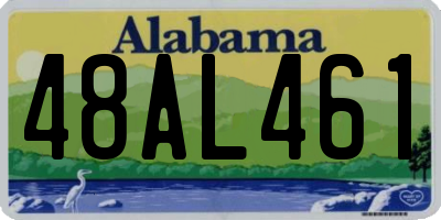 AL license plate 48AL461
