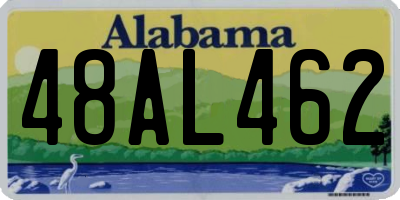 AL license plate 48AL462