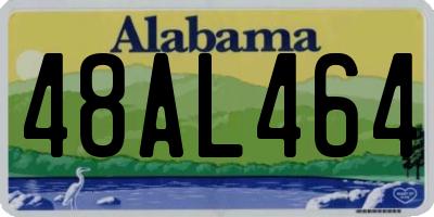 AL license plate 48AL464