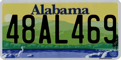 AL license plate 48AL469