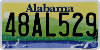 AL license plate 48AL529