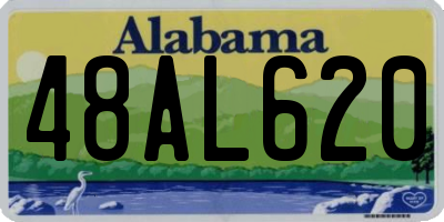 AL license plate 48AL620