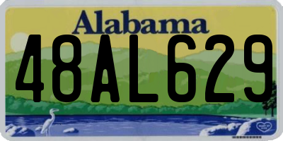AL license plate 48AL629