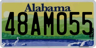 AL license plate 48AM055