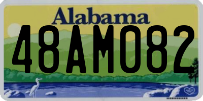 AL license plate 48AM082