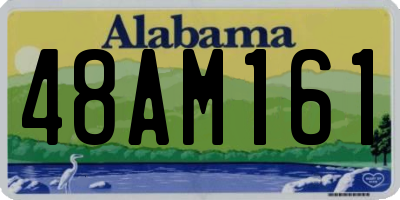 AL license plate 48AM161