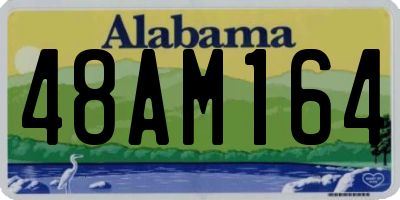 AL license plate 48AM164