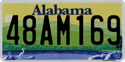 AL license plate 48AM169