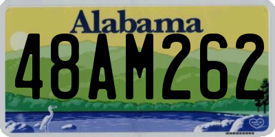AL license plate 48AM262