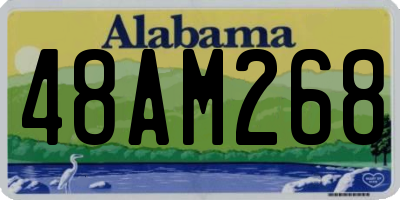 AL license plate 48AM268