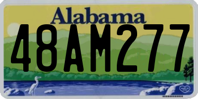 AL license plate 48AM277