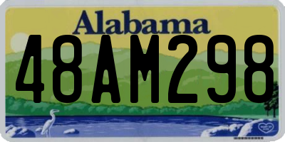 AL license plate 48AM298