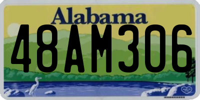 AL license plate 48AM306